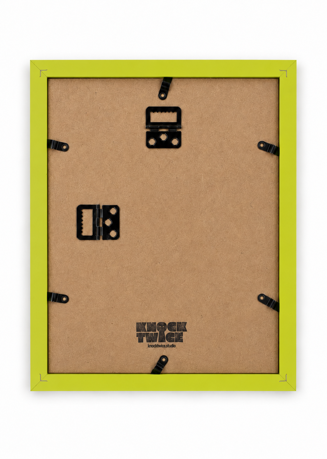 Back of the wasabi Peek-a-boo mini polaroid frame